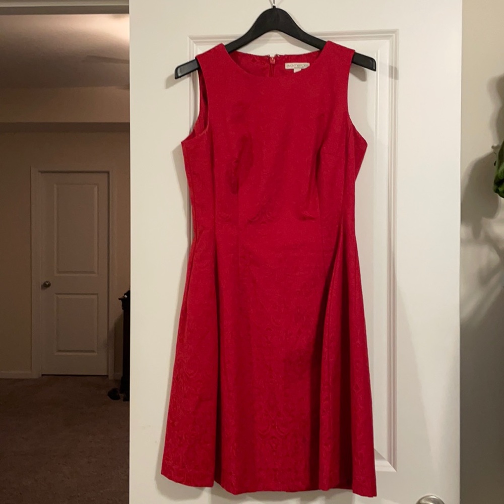 Red Eva Mendes dress